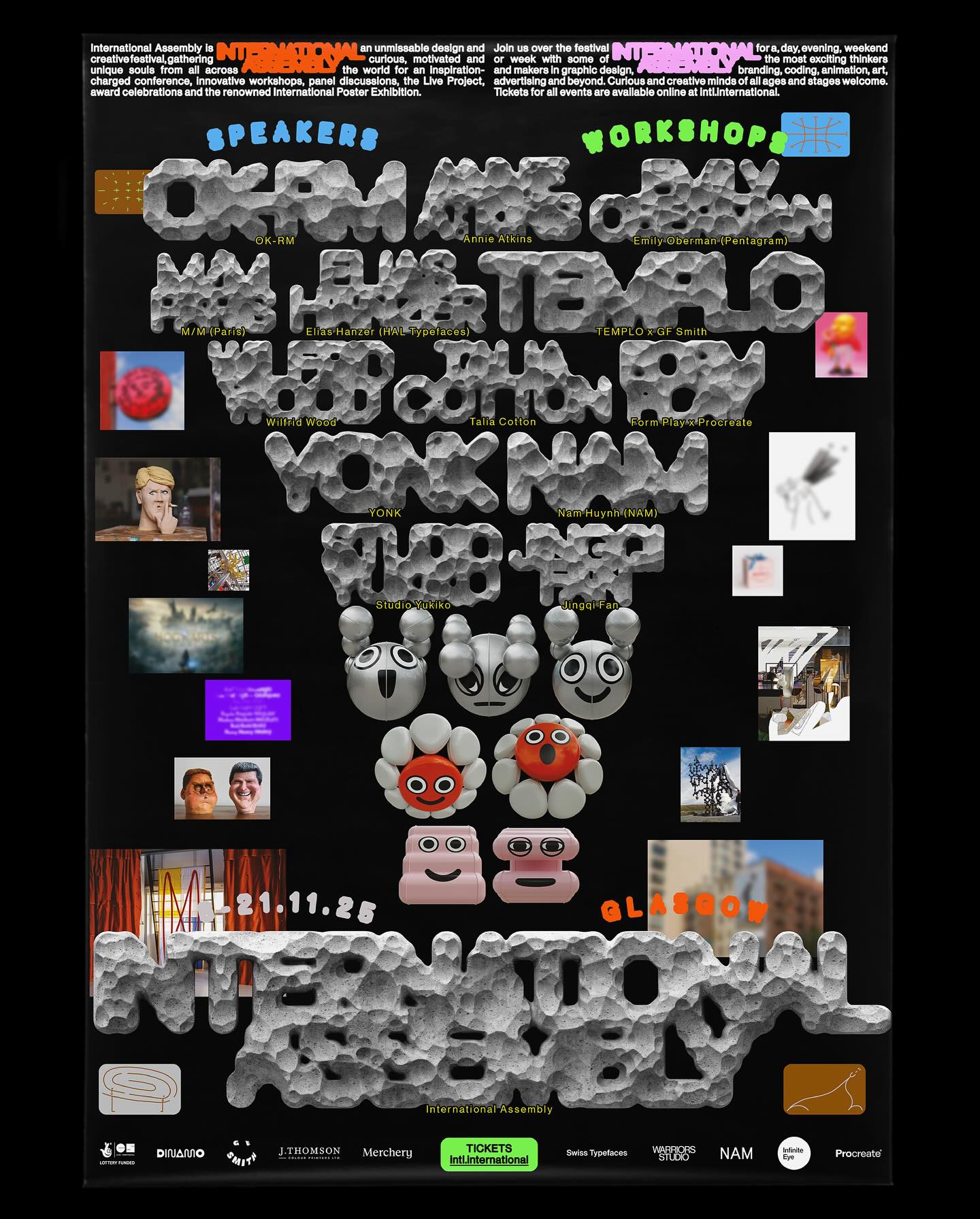 2025 International Assembly festival identity